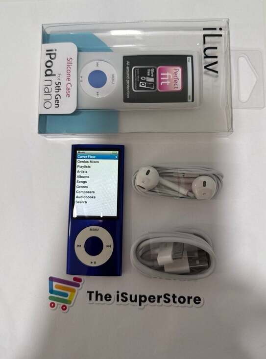 Apple iPod Nano 5th Generation Purple 8GB – Like New- 1 YR Warranty